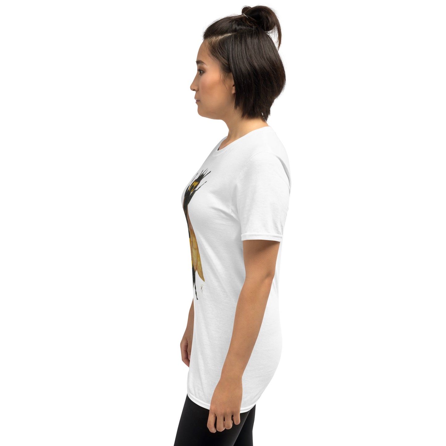 Camiseta unissex com mangas curtas
